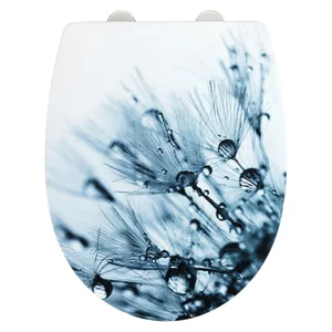 Záchodové prkénko Sereno s automatickým zavíráním (36,5 × 45 cm)