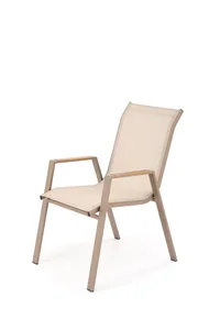 Zahradní křeslo HOVER béžová / cappuccino