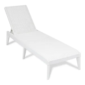 Zahradní lehátko Numana z umělého ratanu