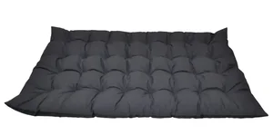 Zahradní matrace MAXI 180x115 cm tmavě šedý melír