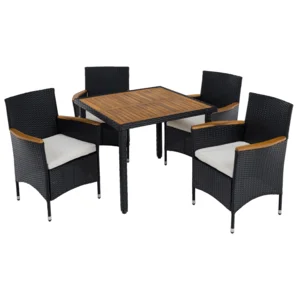 Zahradní ratanový set BOGART z akácie