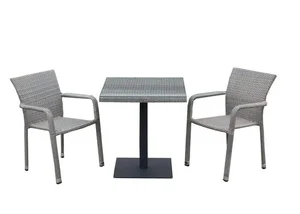 Zahradní set Barcelona šedý