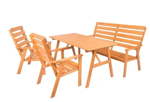 Zahradní set SYLVA z borového dřeva