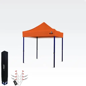 Zahradní stan BRIMO 2x2m bez bočních stěn, oranžový