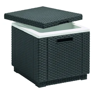 Zahradní stolek s ledovým zásobníkem 42×42 cm – Keter