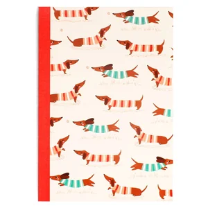 Zápisník A5 s motivem psa Sausage Dog