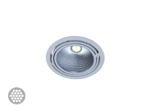 Zápustné svítidlo BASI 70-003F-10GHE/830, LED 23,6W, 3000K, 2870 lm, bílá 165 mm – HALLA