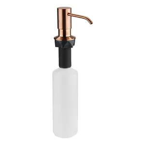 Zápustný dávkovač mýdla s měděným vzhledem 350 ml