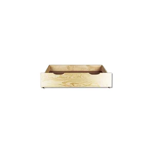 Zásuvka pod postel SISTO – masiv borovice, výška 22 cm