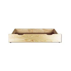 Zásuvka pod postel TERESA, masiv borovice, výška 19 cm