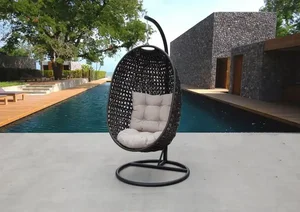 Závěsná houpačka Barcelona – hnědá