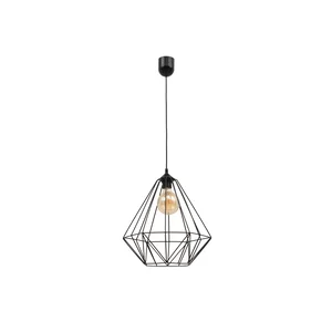 Závěsná lampa Benigne černá