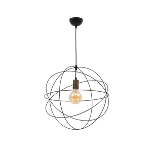 Závěsná lampa Olinto černá