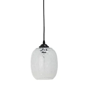 Závěsná skleněná lampa Gisele