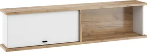 Závěsná skříňka ORSOLA D: dub craft zlatý/bílá
