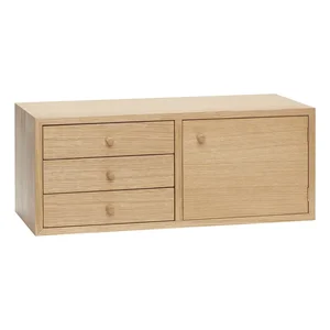 Závěsná skříňka Piccolo dub přírodní 50x20 cm – Hübsch