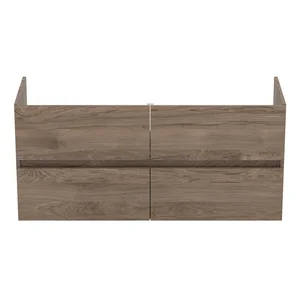 Závěsná skříňka pod umyvadlo 120×55 cm, dekor ořech, Eurovit+