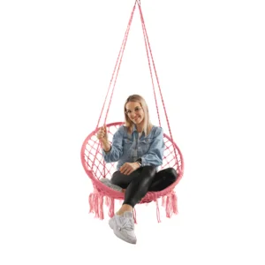 Závěsné křeslo AMADO 2, růžové