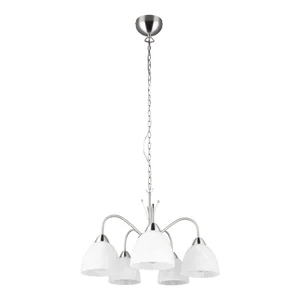 Závěsné svítidlo Dobby Trio s elegantním skleněným stínidlem 55 cm