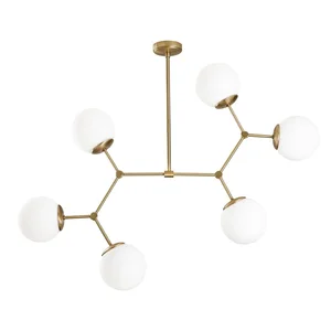 Závěsné svítidlo Opviq lights Damar 6 žárovek