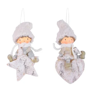 Závěsné vánoční dekorace – sada 2 kusy | Ego Dekor