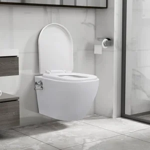 Závěsné WC s bidetem a bezokrajovým splachováním