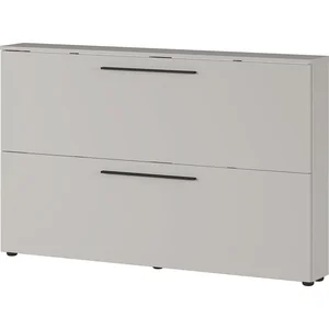 Závěsný botník Utah Germania, šedobéžový