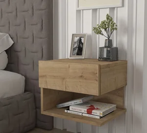 Závěsný noční stolek SIDLEY – safírová