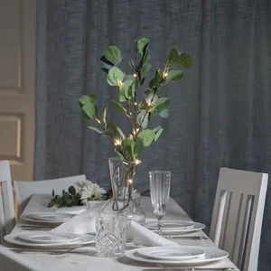 Zelená LED dekorace Eucalyptus – Star Trading, 90 cm
