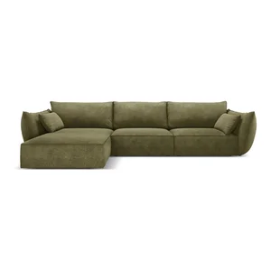 Zelená rohová pohovka Vanda Mazzini Sofas