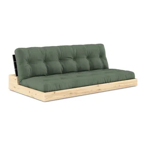 Zelená rozkládací pohovka Base 196 cm – Karup Design