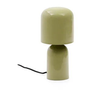 Zelená stolní lampa Monze s kovovým stínidlem