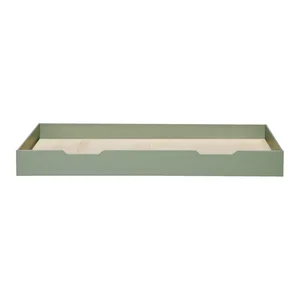 Zelená zásuvka pod postel WOOOD Nikki 200x90 cm