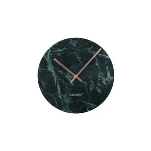 Zelené nástěnné hodiny Zuiver Marble Time