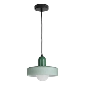 Zelené závěsné svítidlo Grato Opaco Ø25 cm – Leitmotiv