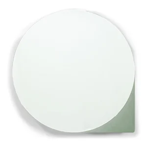 Zelenošedá kovová závěsná skříňka se zrcadlem 55×55 cm – Sonnet, Spinder Design