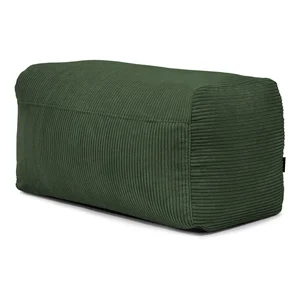 Zelený manšestrový sedací vak Plus 100 Lounge
