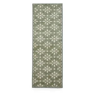 Zelený pratelný běhoun 76x230 cm Coral Green