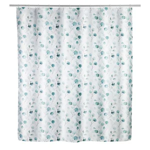 Zelený sprchový závěs Pioppo