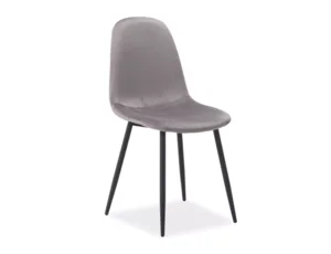 Židle Fox Velvet šedá