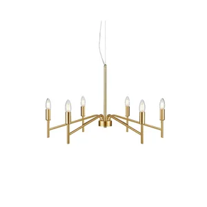 Zlaté závěsné svítidlo Markslöjd Monarch 70 cm