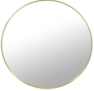 Zlaté zrcadlo s průměrem 60 cm