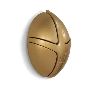 Zlatý nástěnný háček Tick