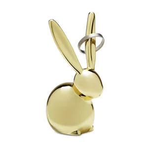 Zlatý stojánek na prstýnky Zoola Bunny