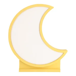 Žlutá dětská lampička Moon od Candellux