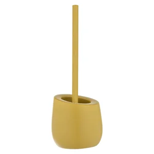 Žlutá keramická WC štětka Badi