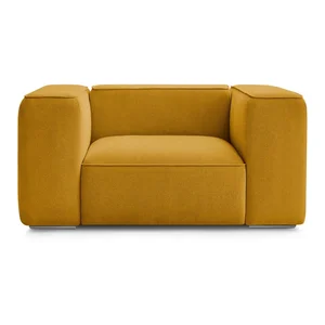 Žluté křeslo Zephyr od Bobochic Paris