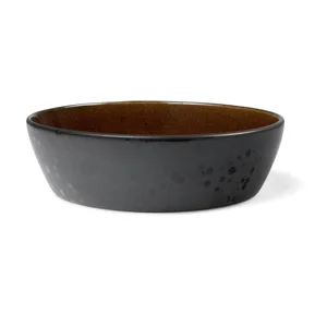 Žluto-černá kameninová servírovací mísa Ø 18 cm Mensa - Bitz