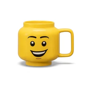 Žlutý keramický dětský hrnek LEGO® 530 ml