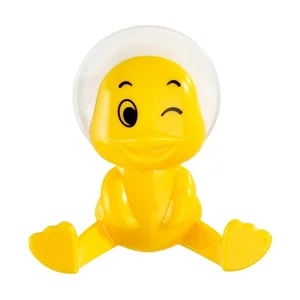 Žlutý nástěnný háček Wenko Duck